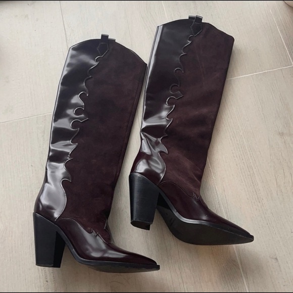 Sigerson Morrison Karida Knee High Boots - Picture 7 of 15